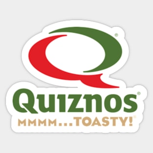 Quizno's Sticker